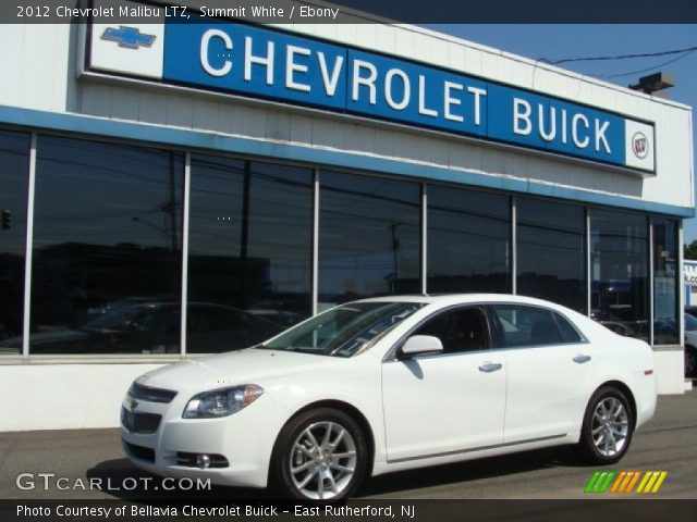 2012 Chevrolet Malibu LTZ in Summit White
