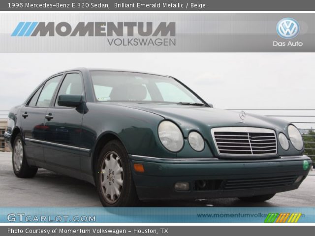 1996 Mercedes-Benz E 320 Sedan in Brilliant Emerald Metallic