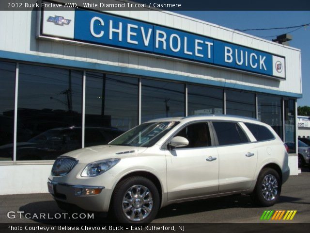 2012 Buick Enclave AWD in White Diamond Tricoat