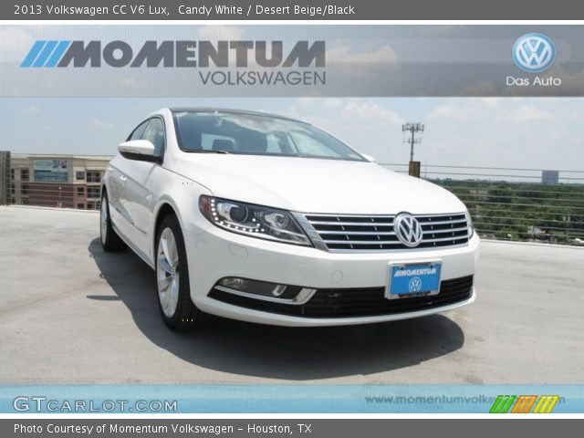 2013 Volkswagen CC V6 Lux in Candy White