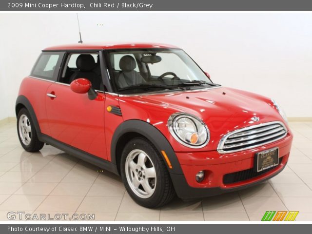 2009 Mini Cooper Hardtop in Chili Red