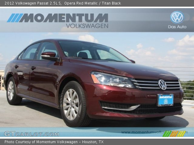 2012 Volkswagen Passat 2.5L S in Opera Red Metallic