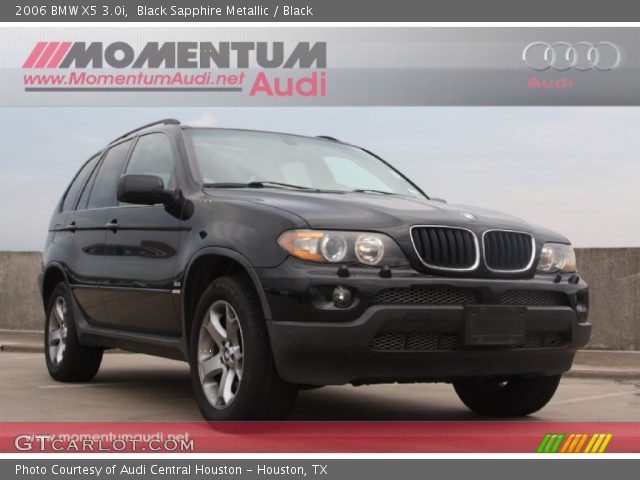 2006 BMW X5 3.0i in Black Sapphire Metallic