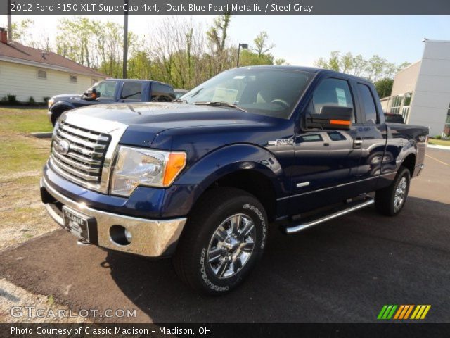 2012 Ford F150 XLT SuperCab 4x4 in Dark Blue Pearl Metallic