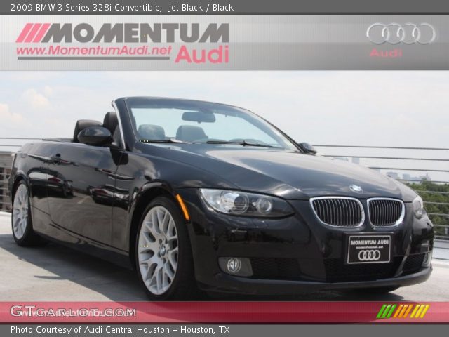 2009 BMW 3 Series 328i Convertible in Jet Black