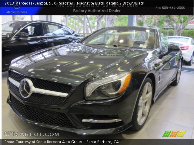 2013 Mercedes-Benz SL 550 Roadster in Magnetite Black Metallic