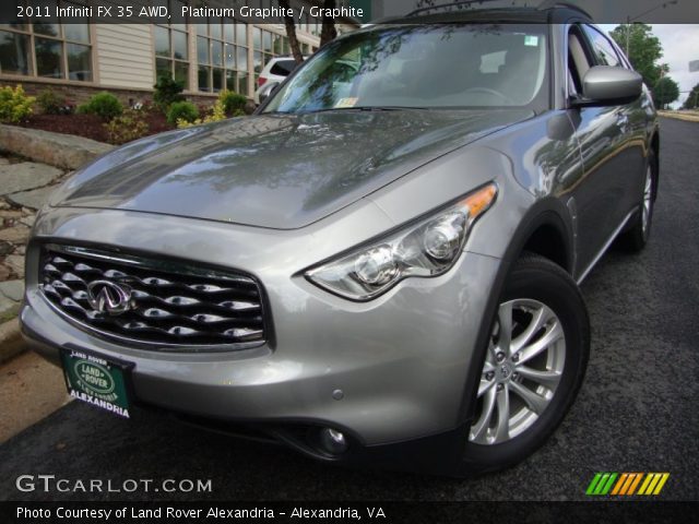 2011 Infiniti FX 35 AWD in Platinum Graphite