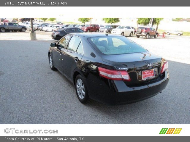 2011 Toyota Camry LE in Black
