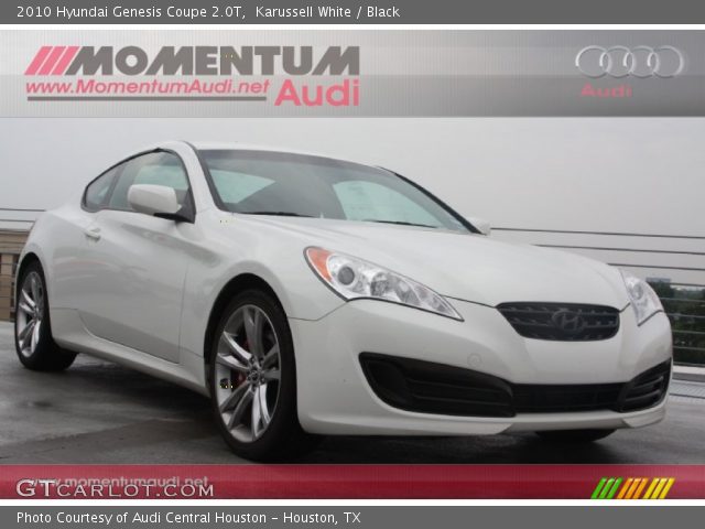 2010 Hyundai Genesis Coupe 2.0T in Karussell White