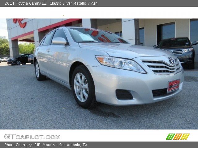 2011 Toyota Camry LE in Classic Silver Metallic