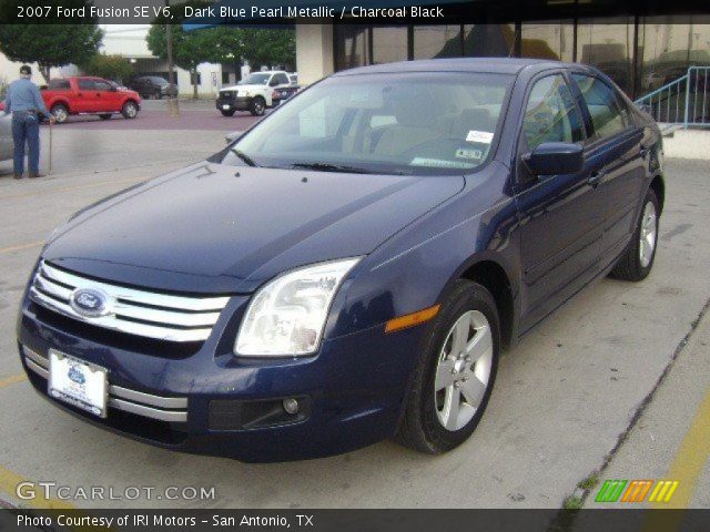 2007 Ford Fusion SE V6 in Dark Blue Pearl Metallic