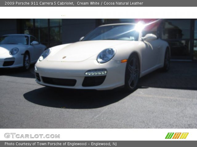 2009 Porsche 911 Carrera S Cabriolet in Cream White