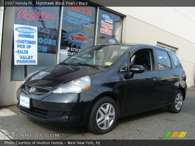 2007 Honda Fit  in Nighthawk Black Pearl