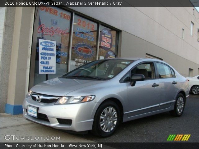 2010 Honda Civic DX-VP Sedan in Alabaster Silver Metallic