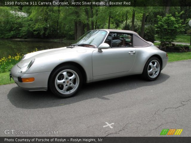 1998 Porsche 911 Carrera Cabriolet in Arctic Silver Metallic