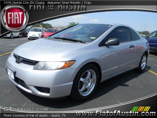 2006 Honda civic coupe silver #2