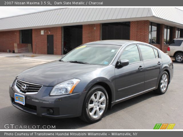 Dark Slate Metallic 2007 Nissan Maxima 3 5 Sl Charcoal