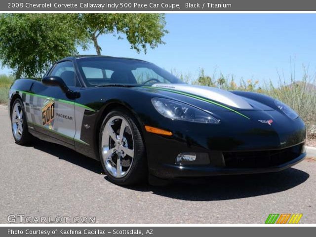 2008 Chevrolet Corvette Callaway Indy 500 Pace Car Coupe in Black