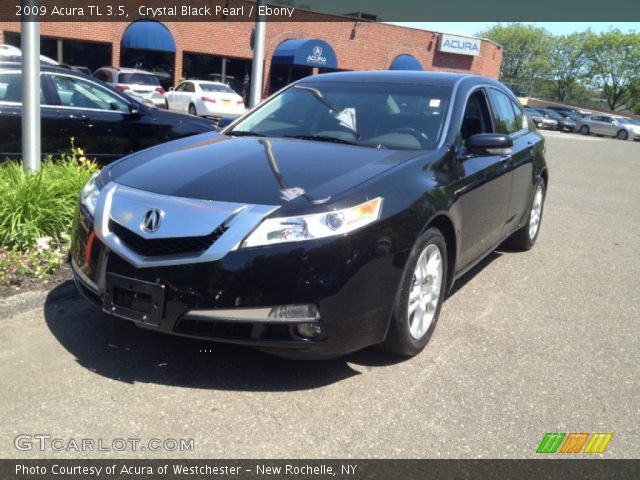 2009 Acura TL 3.5 in Crystal Black Pearl