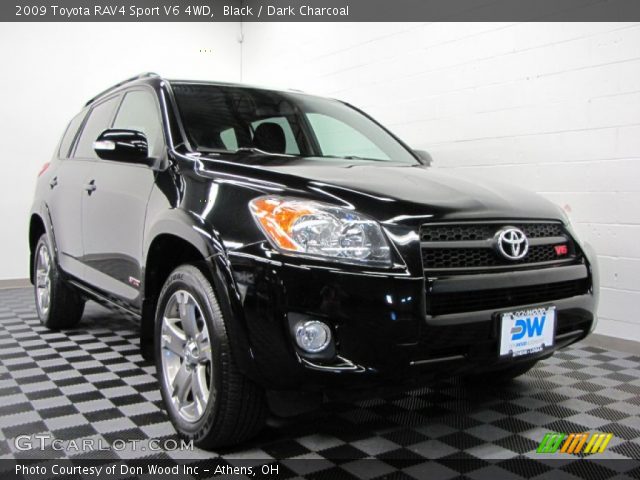 2009 Toyota RAV4 Sport V6 4WD in Black
