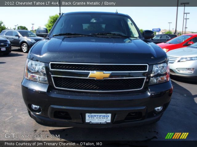 2012 Chevrolet Tahoe LT 4x4 in Black Granite Metallic