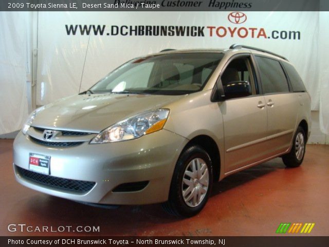 2009 Toyota Sienna LE in Desert Sand Mica
