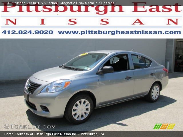 2012 Nissan Versa 1.6 S Sedan in Magnetic Gray Metallic