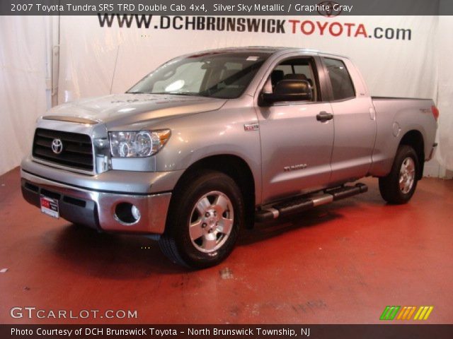 2007 Toyota Tundra SR5 TRD Double Cab 4x4 in Silver Sky Metallic