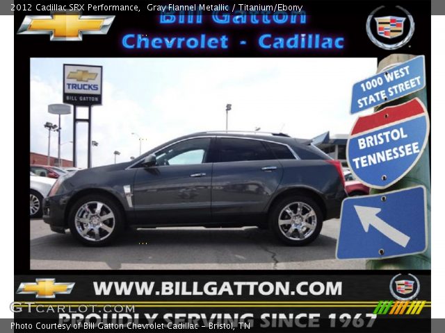 2012 Cadillac SRX Performance in Gray Flannel Metallic