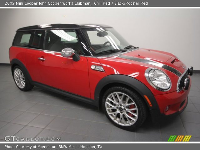 2009 Mini Cooper John Cooper Works Clubman in Chili Red