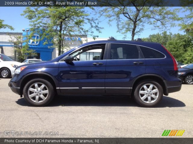 2009 Honda CR-V EX 4WD in Royal Blue Pearl
