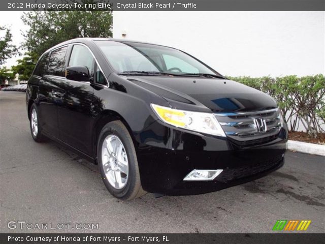 2012 Honda Odyssey Touring Elite in Crystal Black Pearl