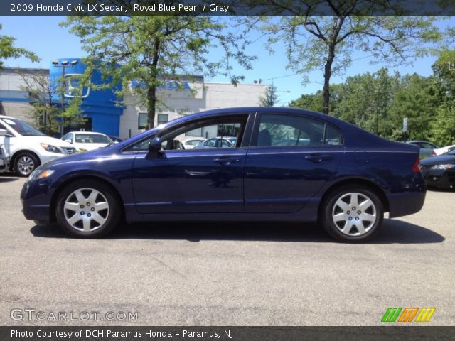 2009 Honda civic royal blue pearl #2