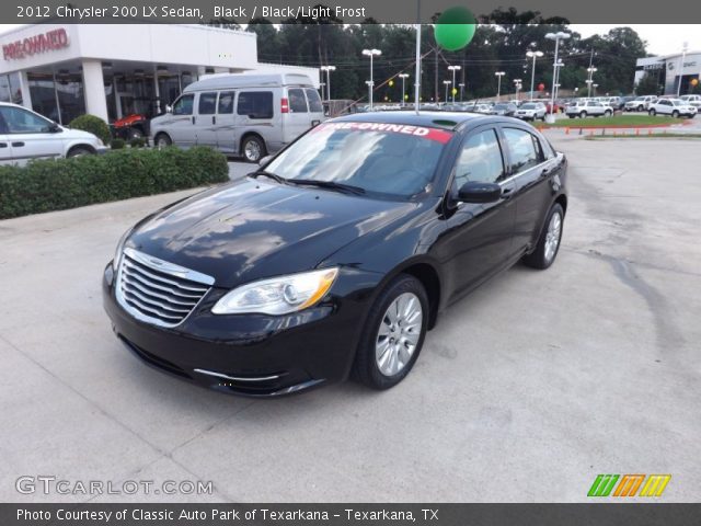 2012 Chrysler 200 LX Sedan in Black