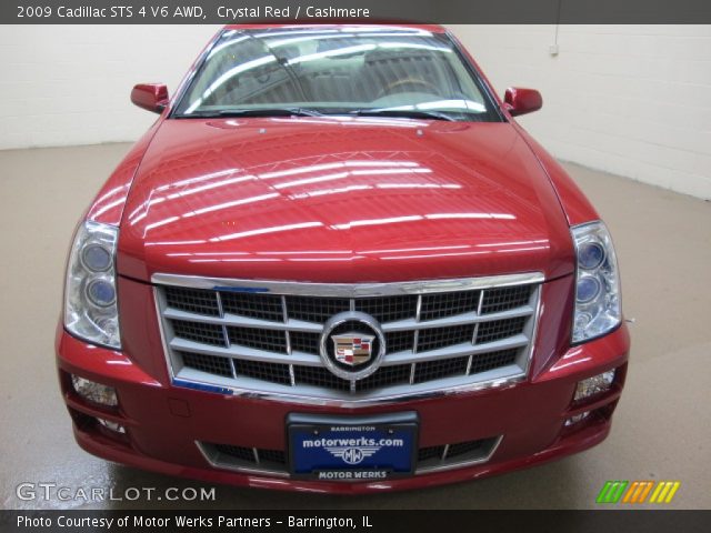 2009 Cadillac STS 4 V6 AWD in Crystal Red