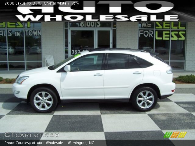 2008 Lexus RX 350 in Crystal White