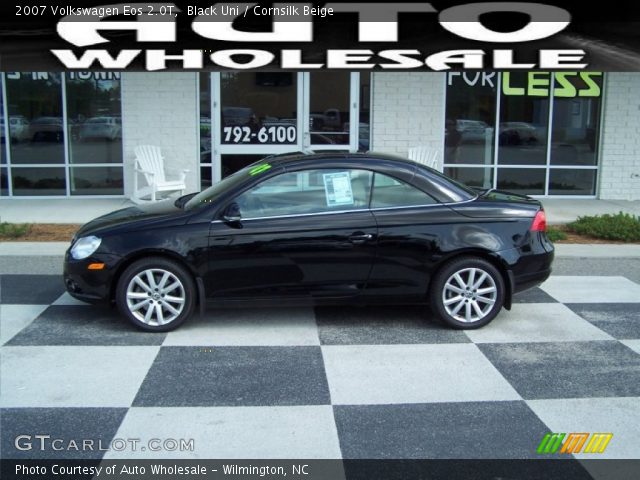 2007 Volkswagen Eos 2.0T in Black Uni