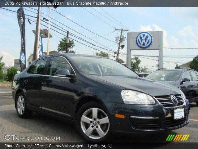 2009 Volkswagen Jetta SE Sedan in Blue Graphite Metallic