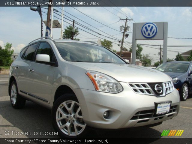 2011 Nissan Rogue SL AWD in Silver Ice Metallic