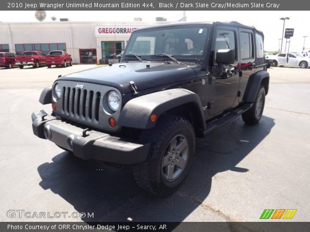 2010 Jeep Wrangler Unlimited Mountain Edition 4x4 in Black