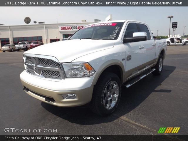 2011 Dodge Ram 1500 Laramie Longhorn Crew Cab 4x4 in Bright White