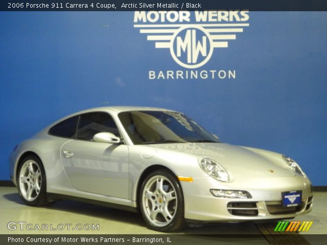 2006 Porsche 911 Carrera 4 Coupe in Arctic Silver Metallic