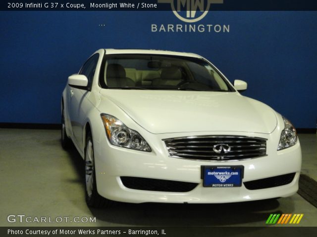 2009 Infiniti G 37 x Coupe in Moonlight White
