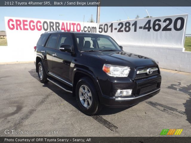 2012 Toyota 4Runner SR5 in Black