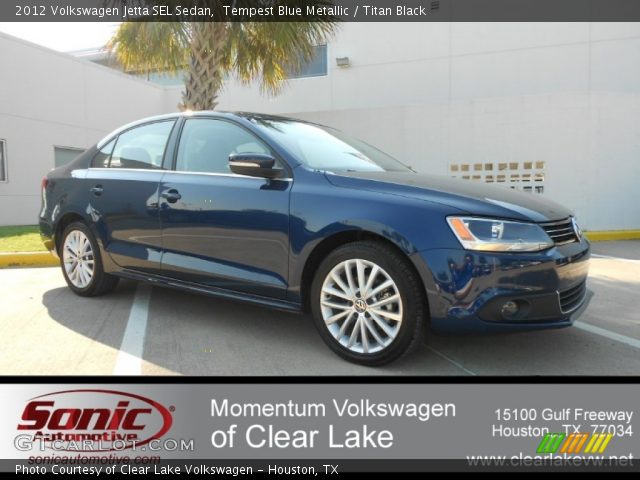 2012 Volkswagen Jetta SEL Sedan in Tempest Blue Metallic