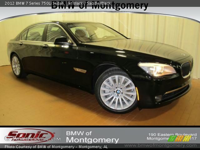 2012 BMW 7 Series 750Li Sedan in Jet Black
