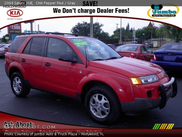 2004 Saturn VUE  in Chili Pepper Red