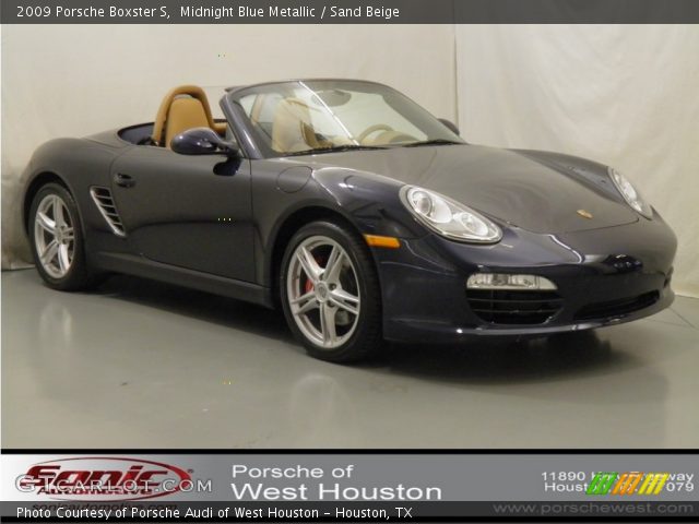 2009 Porsche Boxster S in Midnight Blue Metallic