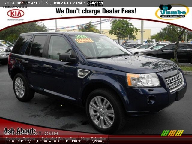 2009 Land Rover LR2 HSE in Baltic Blue Metallic