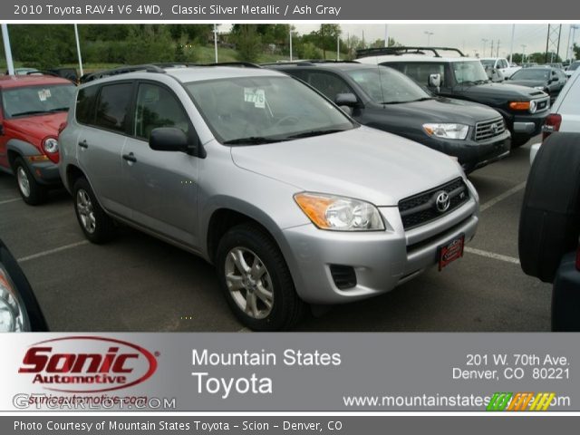 2010 Toyota RAV4 V6 4WD in Classic Silver Metallic